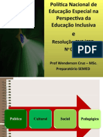 Politica Nacional Educação Especial Educação Inclusiva Wenderson