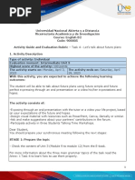 Activity Guide and Evaluation Rubric - Unit 3 - Task 4 - Let Us Talk About Future Plans