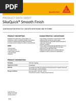 SikaQuick Smooth Finish PDS