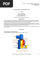 Operation of The First HIsmelt Plant in China