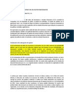 Informe de Auditoría Emitido Por Un Auditor Independiente