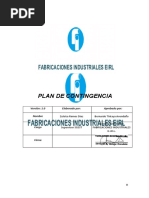 Plan de Contingencia Fabricaciones Industriales E.I.R.L