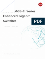 I) H3C S5560S-EI Series Enhanced Gigabit Switches Datasheet PDF