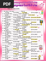 Comparative and Superlative