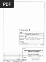 Site Test and Commissioning Procedure For APS (STG & Aux.)