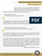 1 Etapa Que Te Conozca, Que Me Conozca, Señor. 2 Sesión Interioridad y Vacío