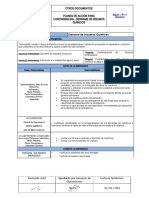 Plan Contingencia - Derrame de Insumos Quimicos