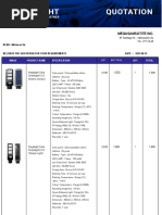 Megalight Solar Streetlights Pricelist