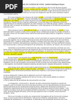 La Lengua Ritual de La Regla de Ocha Por Andrés Rodríguez Reyes