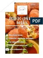 Potato Cheese Balls Business Plan