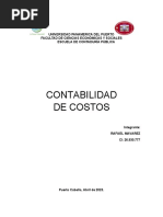 Interpretacion Contabilidad de Costos