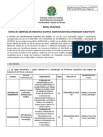 Edital 080-2023 - Edital de Abertura de Processo Seletivo Simplificado para Professor Substituto