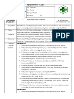 7.1.1.1 Sop Pendaftaran Pasien