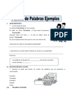 Familia de Palabras PDF