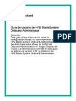 HPE - c00743090 - Guía de Usuario de HPE BladeSystem Onboard Administrator PDF