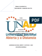 Trabajo Colabvorativo 1 Algebra, Trigonometria y Geometria Analitica