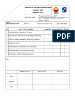 Checklist No. 110 For Plumbing System PDF