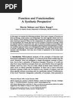 Function and Functionalism - Mahner2001