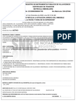 Certificado Tradicion y Libertad PDF