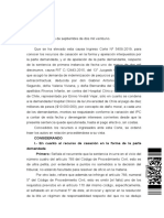 Falta de Servicio PDF