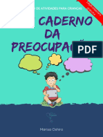 Meu Caderno Da Preocupacao PDF