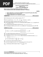 67 Variante - Bac2010 - 2022 - M - Mate-Info PDF