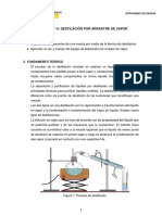 JP - Sem07 - Práctica Nº06 - Destilación Por Arrastre de Vapor PDF