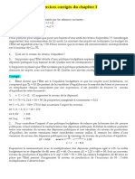 Exercices Corrigés Du Chapitre 3