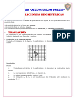 3ero Sec Transformaciones Geometricas PDF