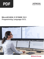 SYS600 - Programming Language SCIL