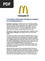 McDonalds (Case Study)