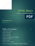 Introduction - To - HTML