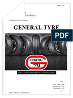 General Tyre Report - Group 3