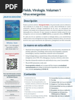 Ficha Tecnica Fields Virologia Volumen I Virus Emergentes PDF