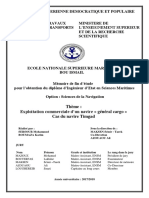 Exploitation Commmerciale Navire Cargo Cnan Nord PDF