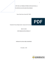 Cuadro Comparativo de Las Normas Internacionales para La Presentación de Los Estados Financieros PDF