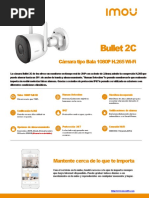 Imou BULLET 2C BULLET IP WI FI FICHA TÉCNICA ESPAÑOL PDF