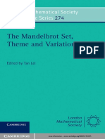 (London Mathematical Society Lecture Note Series 274) Tan Lei - The Mandelbrot Set, Theme and Variations-Cambridge University Press (2000)