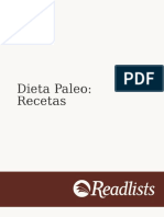 Dieta Paleo - Recetas - Unknown Author