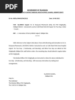 Deputation Order CCP