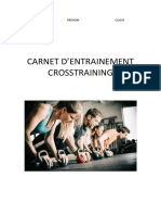 Carnet Ent Crosstraining PDF