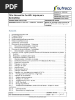 Manual de Gestión Segura para Contratistas Gisis