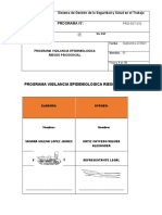 PRG-SST-010 Programa Vigilancia Epidemiologica Riego Psicosocial