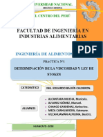 Informe1 - Determinación de La Viscosidad y Ley de Stokes