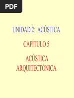 Acústica Arquitectónica