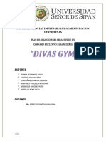 Plan de Negocio Divas Gym Uss