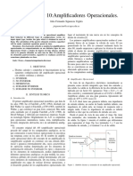 PRACTICA 10 Amplificadores Operacionales PDF