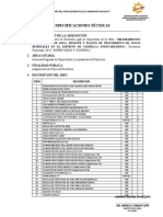 Especificaciones de Utiles de Escritorio Tauria 2022