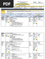 PLANIFICACION CIENCIAS Y ECA SEMANA 7 Grado 4