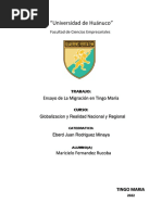 La Migracion-UDH PDF